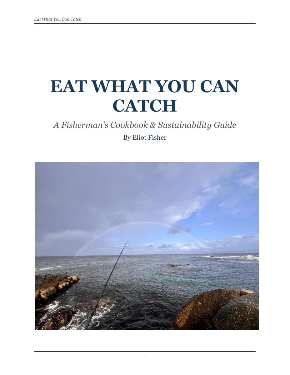 Eat What You Can Catch cookbook cover