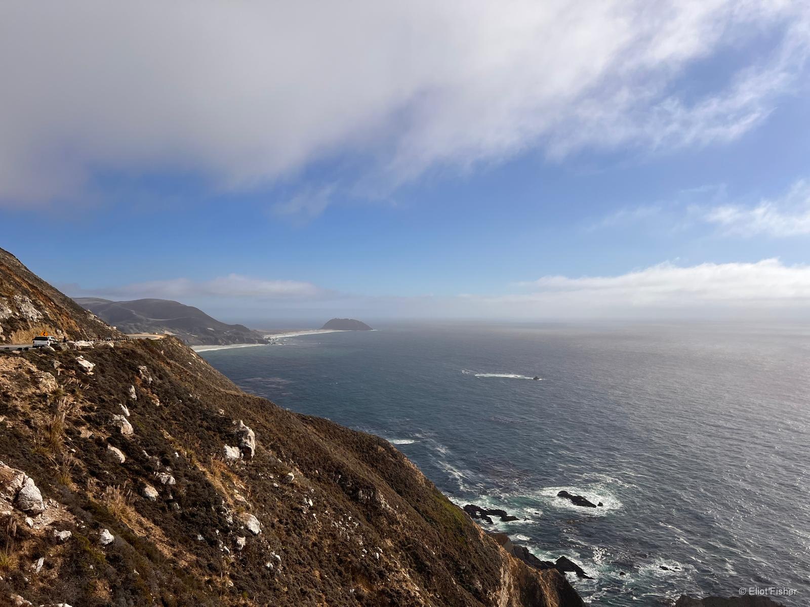 Overlook above the coast highway